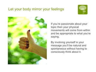 Four Powerful Body Language Tips For Your Next Presentation | PPT