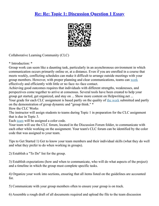 Four Principles Of Collaborative Learning | PDF