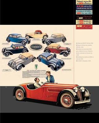 01 Pôster da DKW RT 100 de 1936
02 Capa do folheto dos modelos
DKW SB, 1934
03 Folheto da motocicleta DKW
para o Salão de Carros e Motos de
Berlim, realizado em fevereiro de
1936
04 Catálogo de modelos da DKW no
início de 1935
05 O DKW F 5 Roadster, 1935
 