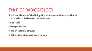 FOUR R’S OF RADIOBIOLOGY.ppt