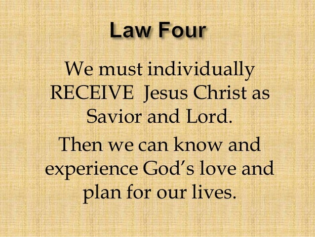 Four spiritual laws
