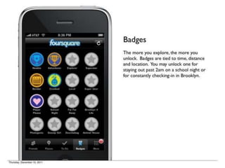 Foursquare's 1st Pitch Deck