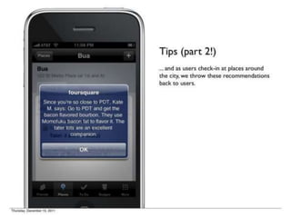 Foursquare's 1st Pitch Deck