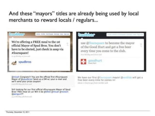 Foursquare Pitch Desk