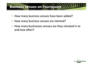 Foursquare in the netherlands Slide 16