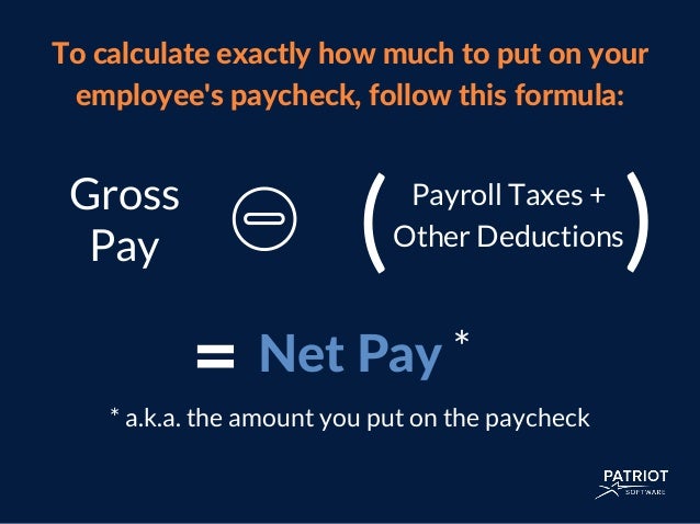 calculate employee payroll
