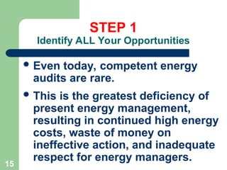 The Four Essential Steps for Effective Energy Management in ...