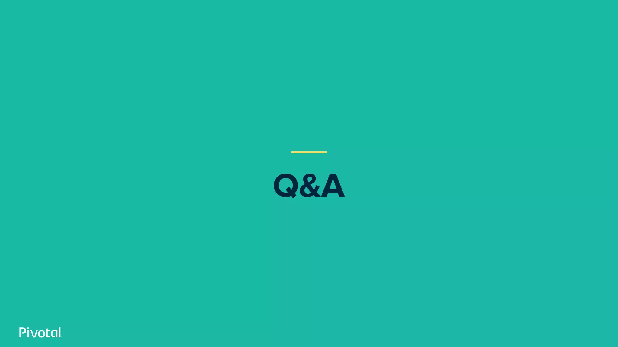 Q&A
 