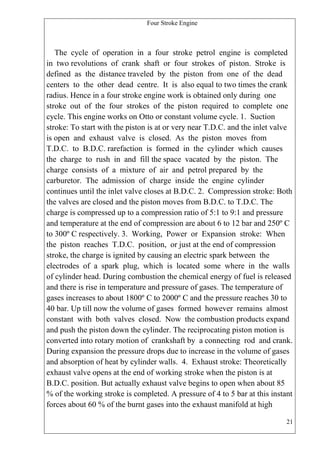 four stroke engine | DOCX