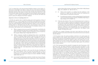 Ethics in Governance                                                                       Legal Framework for Fighting Corruption



     3.10.7 It is argued that it is the rules governing disciplinary enquiries, and not Article 311                   against it before taking a decision on the charges. (Union of India v. Mohd. Ramzan
     itself, that are responsible for the delays in enquiry and even in the removal of delinquent                     Khan, 1991 (1)SLR SC 159 : AIR 1991 SC 471)
     government servants. Most of the relevant procedures antedate the Constitution and little
     information exists about their origin, or, in some cases, even about their raison d’etre. It will         (v)    (a)   Adverse entries awarded to an employee lose their significance on his
     be clear from the rulings cited above that the Supreme Court has adopted a judicious approach                          promotion to a higher post and cannot be taken into consideration for
     to Article 311 and it would be unreasonable to take the view that the said Article has                                 forming opinion for prematurely retiring him.
     proved a panacea for delinquent Government employees.
                                                                                                                      (b)   Uncommunicated remarks or remarks pending disposal of representation
     Arguments in favour of repealing Article 311                                                                           cannot be the basis for premature retirement. (Brij Mohan Singh Chopra v.
                                                                                                                            State of Punjab, 1987 (2) SLR SC 54).
     3.10.8 But the argument above is itself the starting point of the argument in favour of
     repealing Article 311. It can be argued that if the decisions of the judiciary did not obviate            (vi)   It has been been observed, “But even if the Government has, by contract or
     the need to act against delinquent officials, then why retain the Article with its potential to                  under the rules, the right to terminate the employment without going through
     protect the corrupt through any unintended interpretation? Indeed, it is not as if in all cases                  the procedure prescribed for inflicting the punishment of dismissal or removal
     involving Article 311 the Supreme Court has taken a ‘pro Government’ stance. There are                           or reduction in rank, the Govenment may, nevertheless, choose to punish the
     cases where the apex court has struck down the actions of the disciplinary authority or the                      servant and if the termination of service is sought to be founded on misconduct,
     Government. Some instances can be cited illustratively;                                                          negligence, inefficiency or other disqualification, then it is a punishment and
                                                                                                                      the requirements of Article 311 must be complied with.” (P Dhingra v Union
                                                                                                                                                                                   .L.
           (i)     Where a temporary servant was accused of accepting bribe, it was held that the                     of India, 1958 SCR p.828 at 862).
                   matter should have been dealt with in accordance with Article 311 and if proved
                   guilty the penalty of dismissal, instead of termination of service should have        3.10.9 There are a number of decisions of the lower courts which have tied down the
                   been imposed. (Madan Gopal v Punjab AIR 1963 SC 531).                                 disciplinary authorities with technical detail where the procedure has become more important
                                                                                                         than the substance.
           (ii)     Where a temporary constable was discharged from service, it was held that
                   “the order of discharge, though couched in innocuous terms and stated to be           3.10.10 In present times, the position prevailing in India has to be viewed against the
                   made in accordance with (the rules) was really a camouflage for an order of           practice followed in other countries, where such punitive action is possible with a hearing
                   dismissal from service on the ground of misconduct as found on an enquiry into        permitted at the discretion of the appropriate authority, not as a matter of right. Even in the
                   the allegations behind her back. It was penal in nature as it cast a stigma on the    UK, whose administrative systems were adopted in India, such freedom does not exist.
                   service career of the appellant. The order was made without serving the appellant     India is perhaps one of very few countries where a public servant, who, though an agent of
                   any charge sheet, without asking for any explanation from her, without giving         the government, has the power to invoke Constitutional rights against the government
                   any opportunity to show cause against the purported order of dismissal from           which is his/her employer.
                   service and without giving any opportunity to cross-examine the witnessess. It,
                   therefore, contravenes Article 311(2) of the Constitution and is liable to be         3.10.11 The Constitution has been amended to recognize the needs of governance as felt
                   quashed and set aside.” (Smt. Rajinder Kaur v State of Punjab and Another, AIR        from time to time. The Indian Constitution, and Part XIV thereof, was drafted at a time
                   1986 SC 1790).                                                                        when, in the aftermath of partition, and post-colonial administrative upheavals, it was felt
                                                                                                         necessary to prescribe certain guarantees to the bureaucracy. In the present scenario, that
           (iii)   Where an inquiry was held at a place away from the place of posting and               protection does not appear quite necessary. For one, the recent growth of the economy has
                   the accused employee could not attend the proceedings due to lack of                  ensured that Government is no longer the only significant source of employment. Indeed,
                   funds as he was not paid any subsistence allowance (during the period                 in the present debate of even providing outcome oriented contractual appointments for
                   of suspension), it was held that the inquiry was vitiated. (Fakirbhai v Presiding     senior positions, there is a new focus on the question of permanency in the civil services.
                   Officer 1986 3 SCC 111).                                                              Inflexibility and compartmentalization, created over decades within the bureaucratic
                                                                                                         structure, has been encouraged by the difficulty in even transferring staff who have rushed
           (iv)    It is necessary for the Disciplinary Authority to furnish copy of report of Inquiry   to courts against their transfer; this was presumably not the intention of the framers of the
                   Officer to Charged Officer and give him an opportunity to make a representation       Constitution. The increase in corruption and inefficiency in Government has been
92                                                                                                                                                                                                          93
 