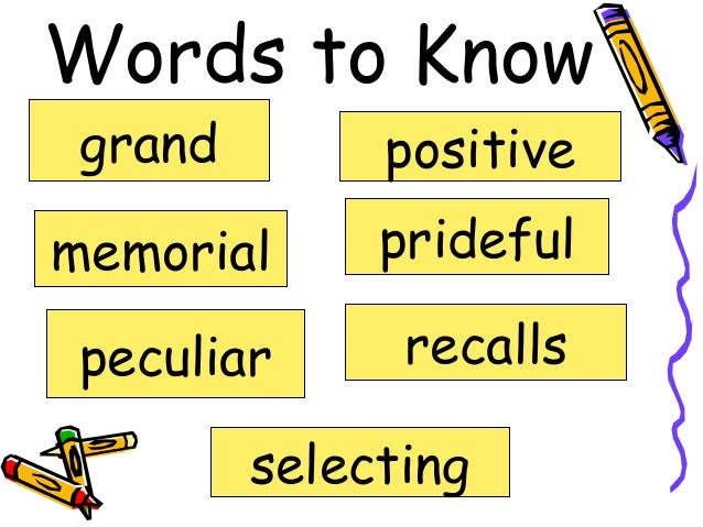 Because Of Winn Dixie Vocabulary