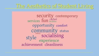The Studentification of Urban Space | PPTX