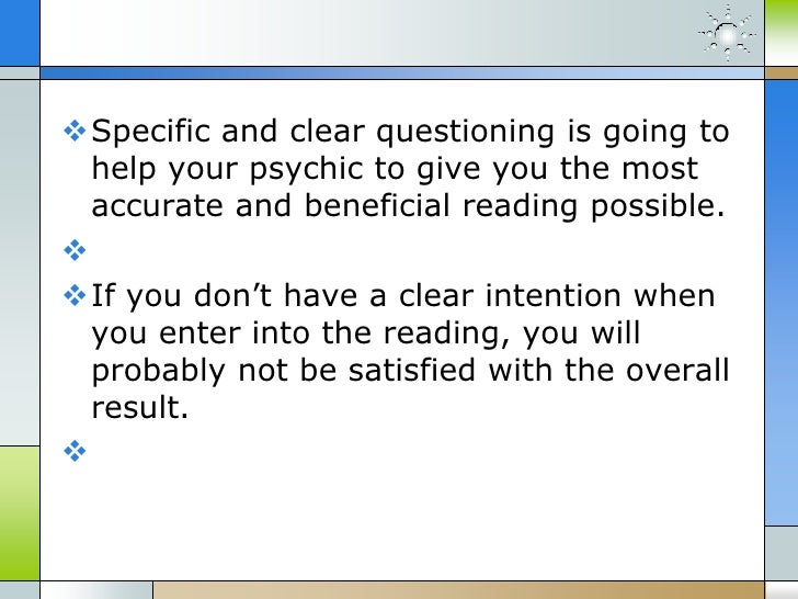 Four tips to get an accurate psychic reading - 웹