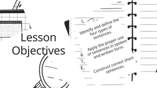 Sentence Form Objective Understanding Sentence Structure_2nd Version_SMPN 1 Bangli | PPTX