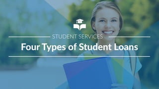 Four types of student loans