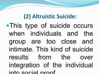 altruistic suicide
