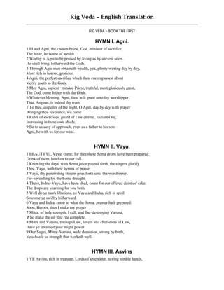 Four vedas english translation | PDF