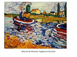 Maurice de Vlaminck, Tugboat on the Seine
 