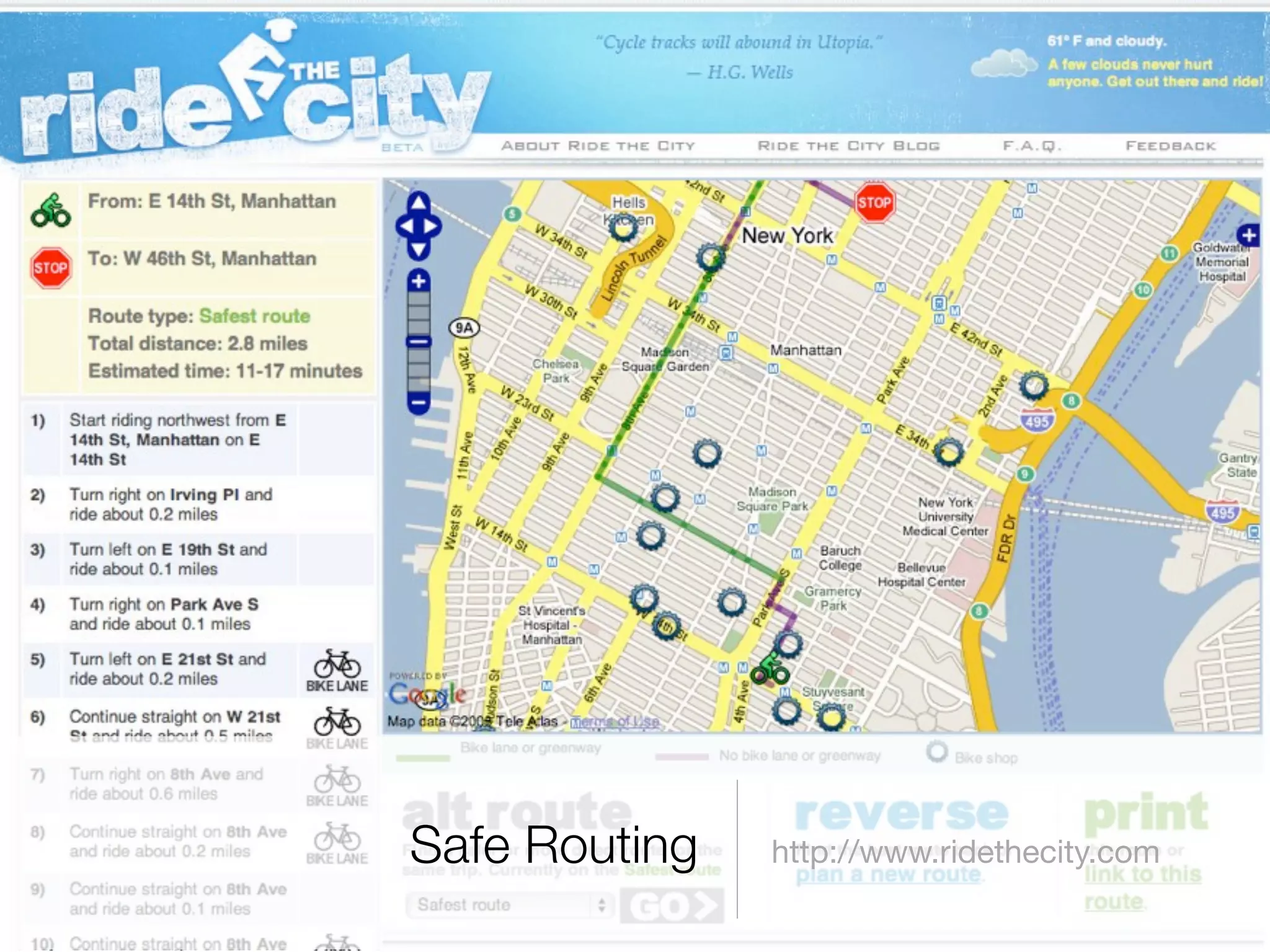 Beyond Google Maps - FOWA 2008 London