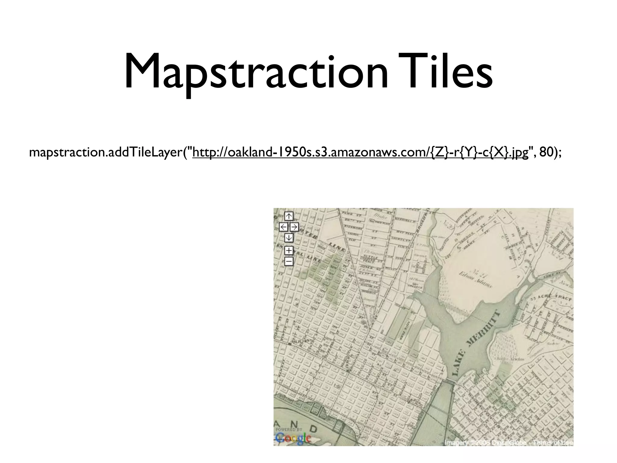 Beyond Google Maps - FOWA 2008 London