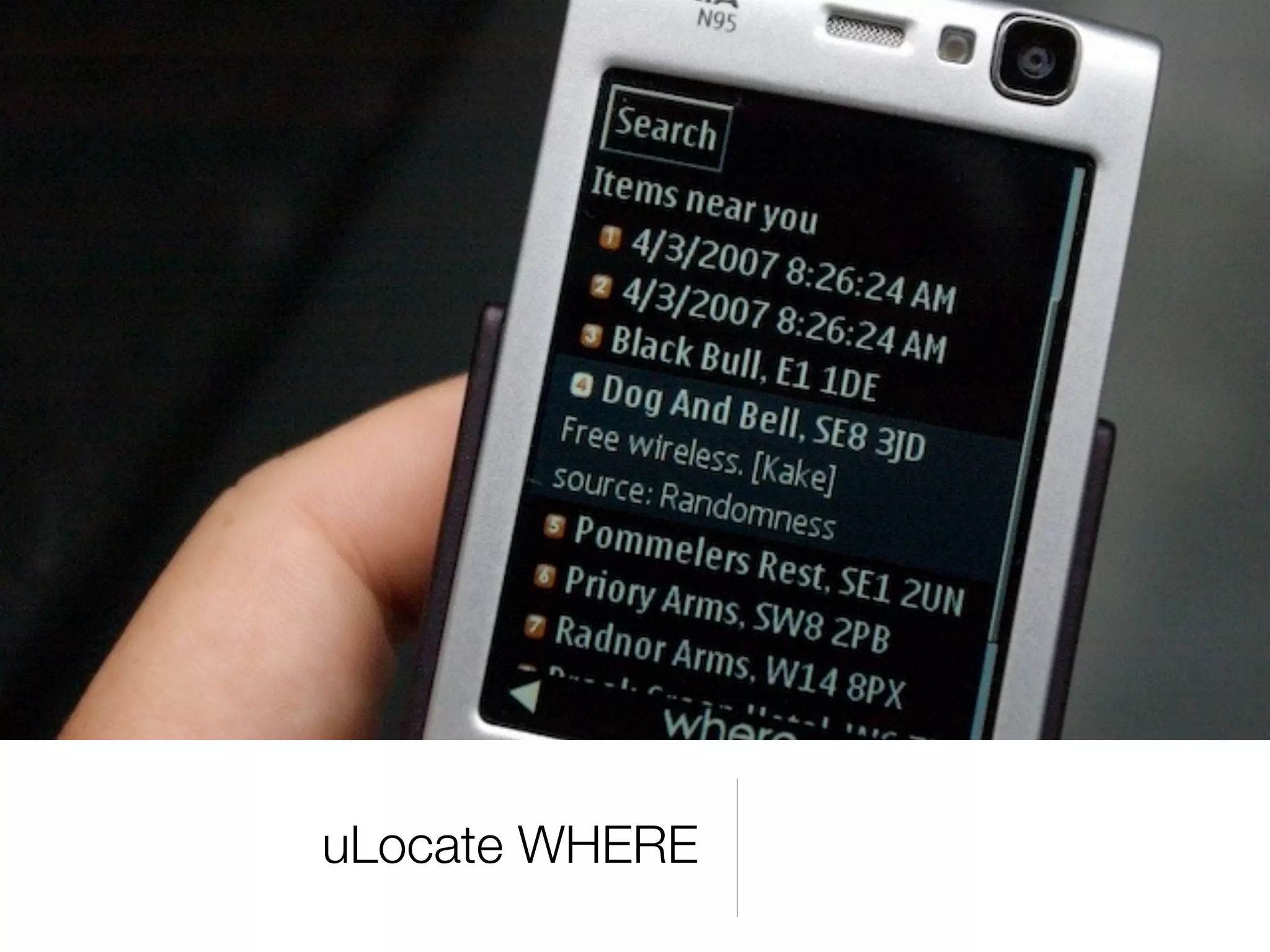 Beyond Google Maps - FOWA 2008 London