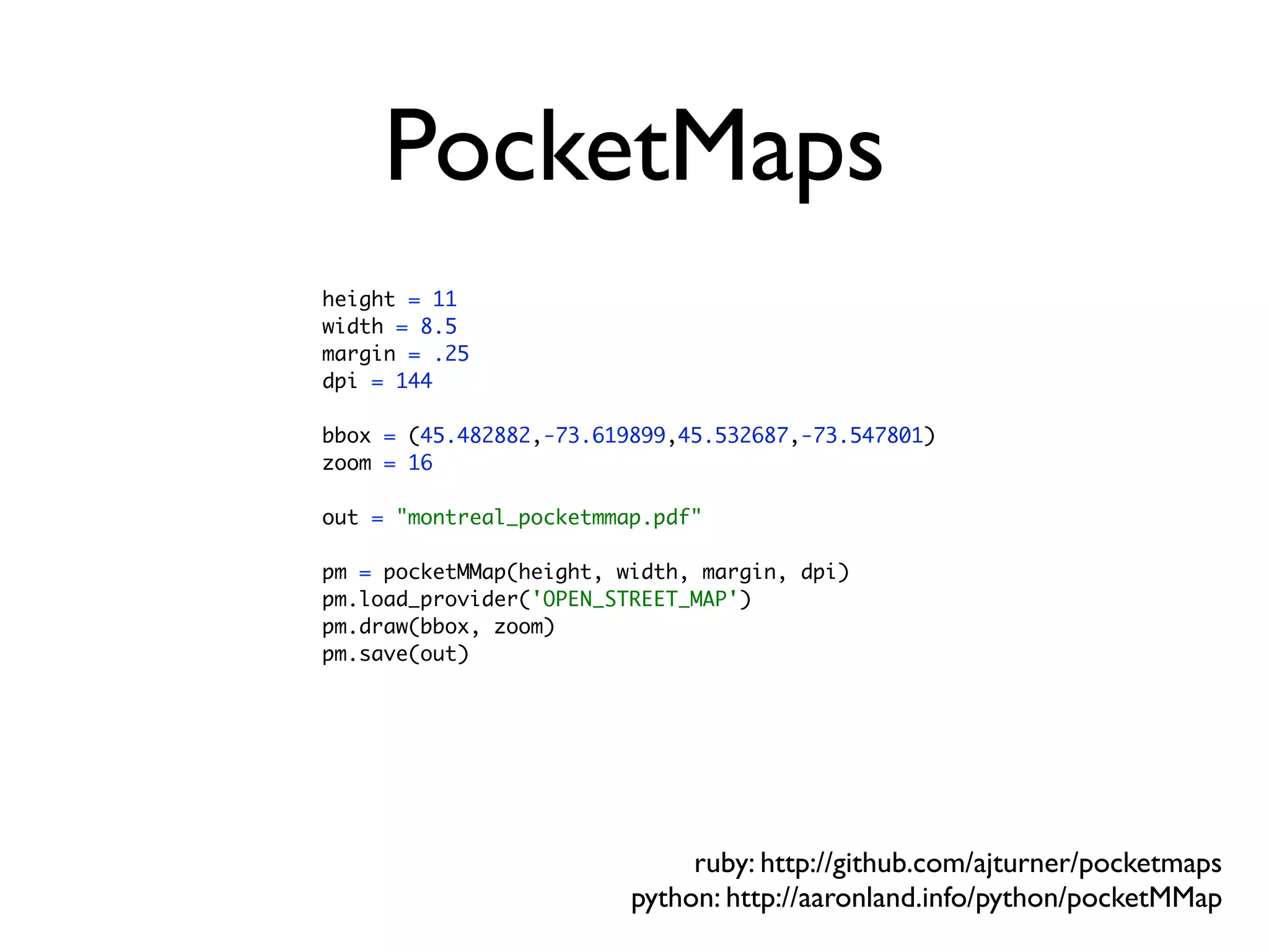 Beyond Google Maps - FOWA 2008 London