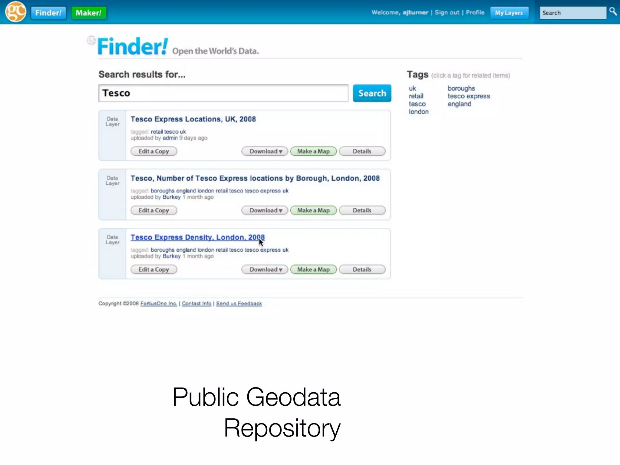 Beyond Google Maps - FOWA 2008 London