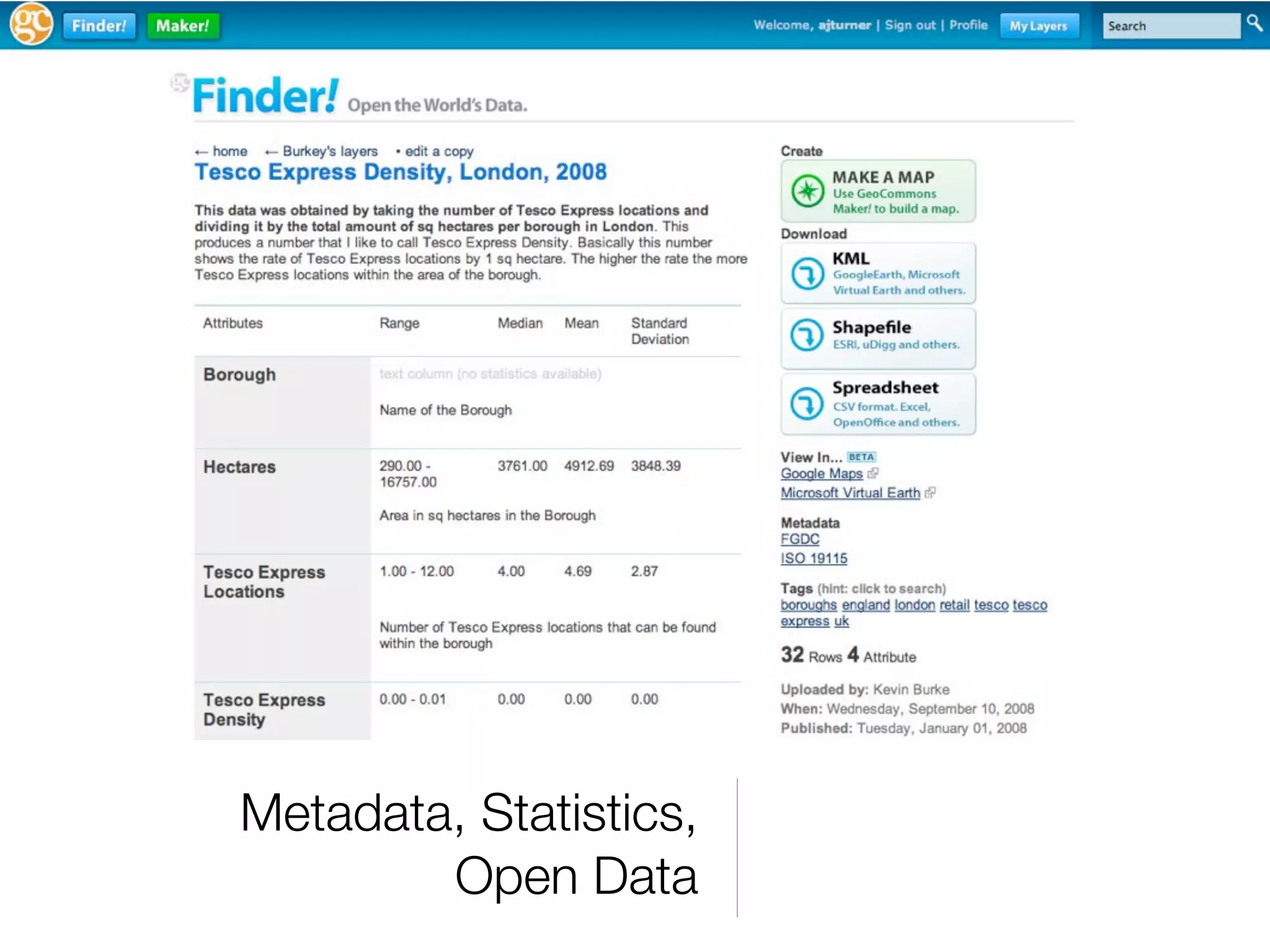 Beyond Google Maps - FOWA 2008 London