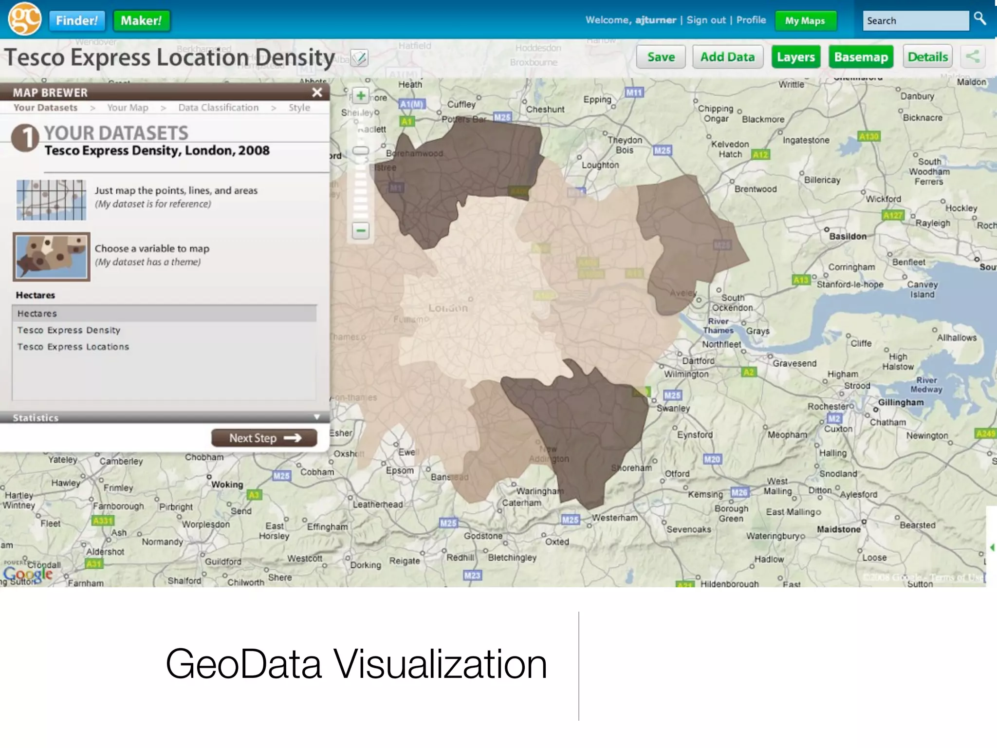Beyond Google Maps - FOWA 2008 London