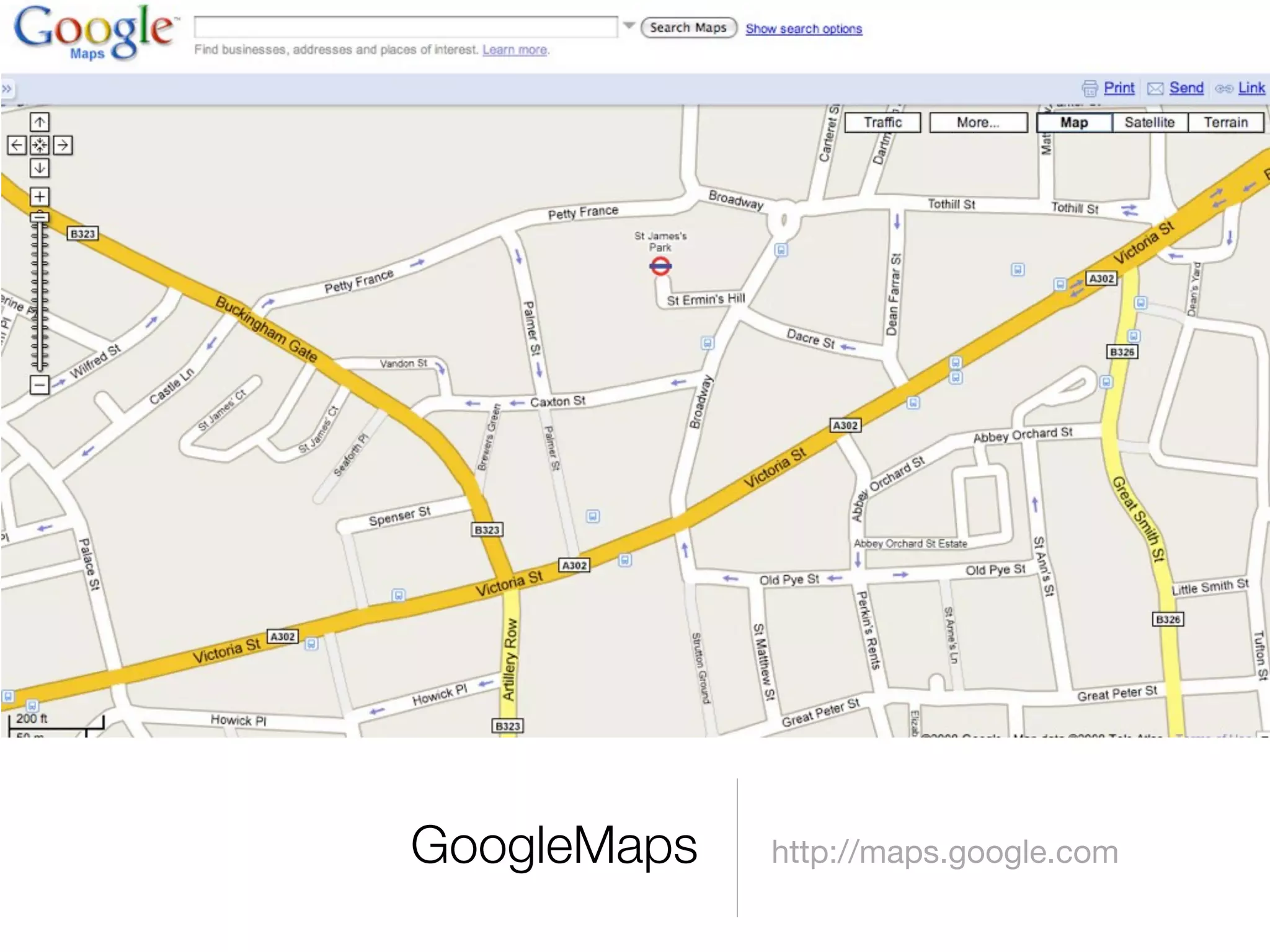 Beyond Google Maps - FOWA 2008 London