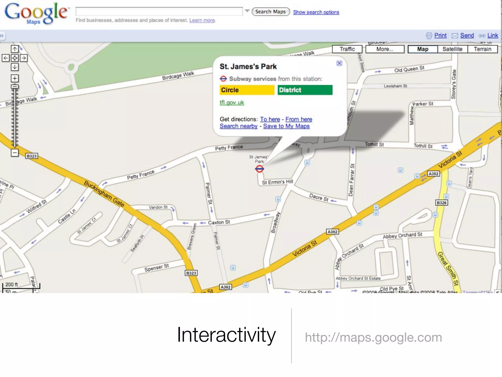 Beyond Google Maps - FOWA 2008 London