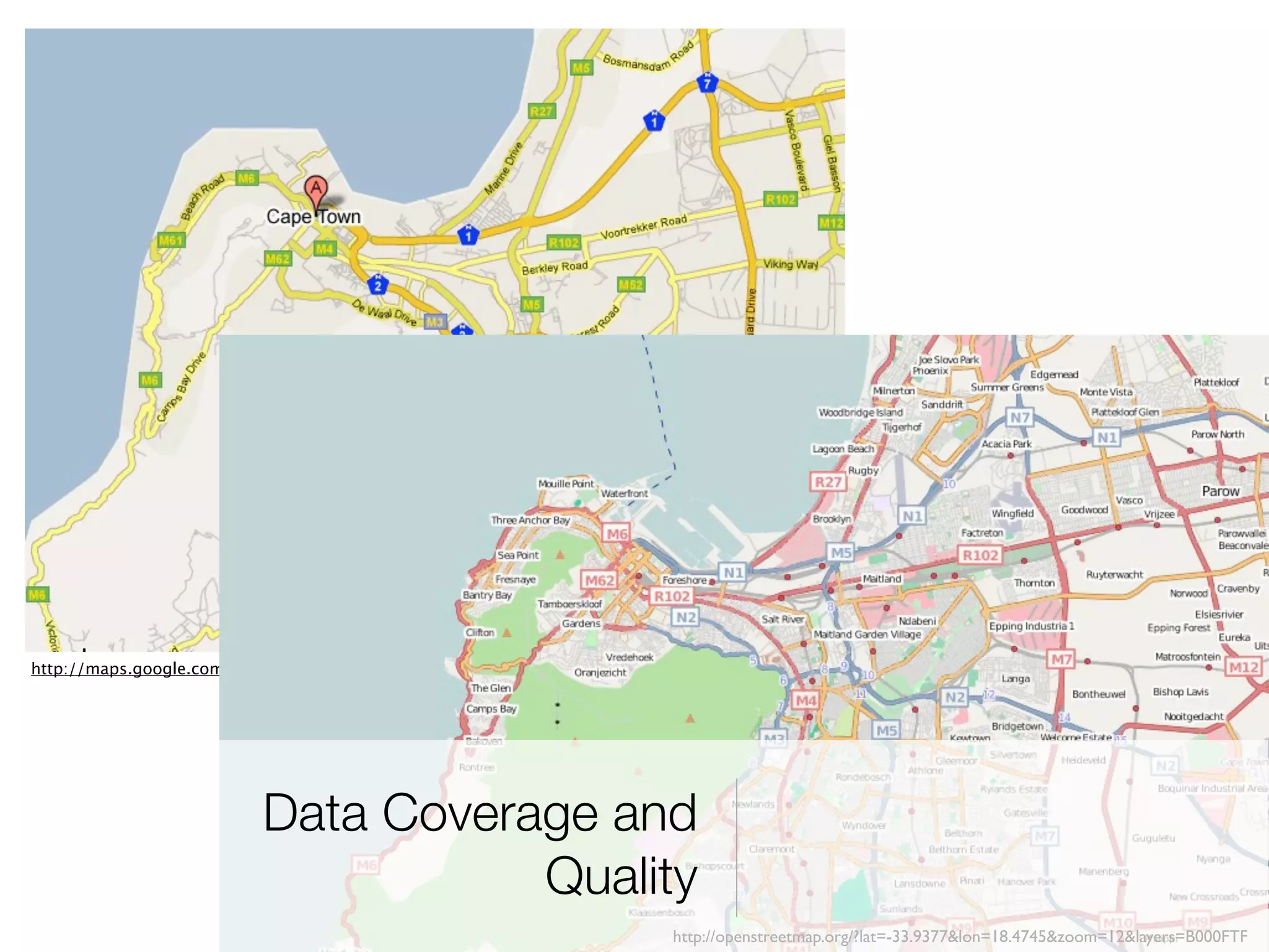Beyond Google Maps - FOWA 2008 London