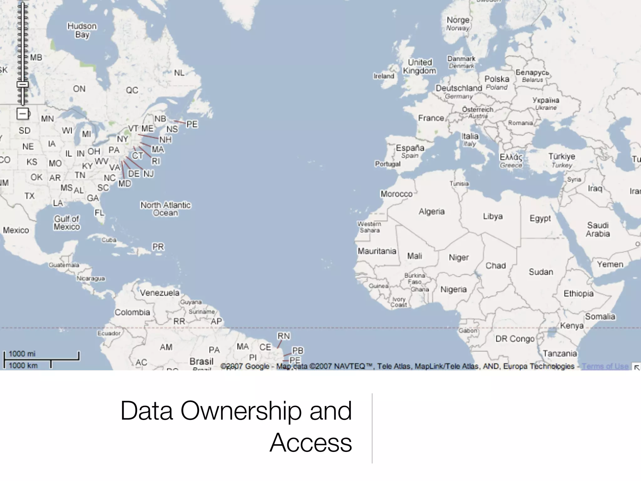 Beyond Google Maps - FOWA 2008 London