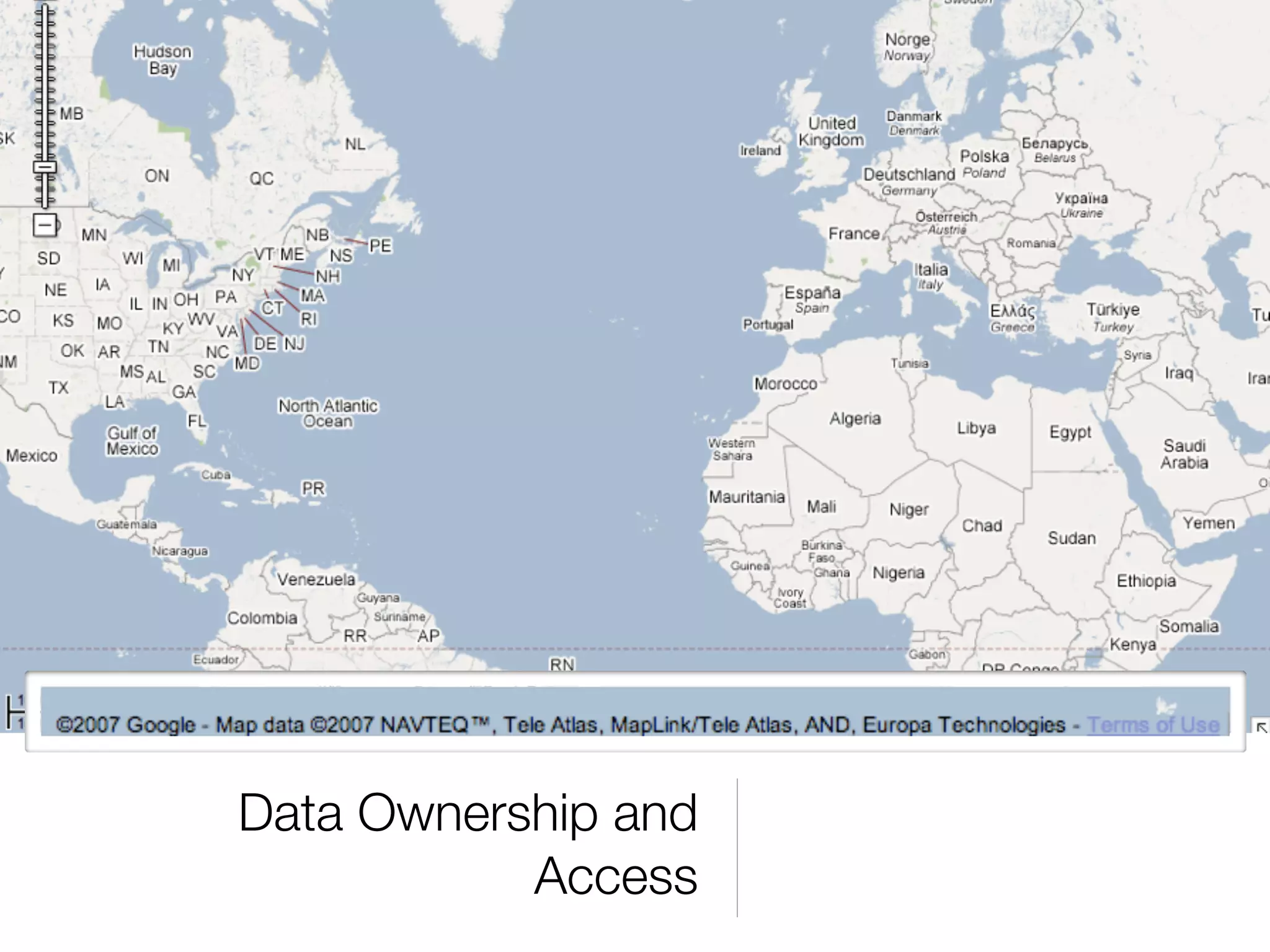 Beyond Google Maps - FOWA 2008 London