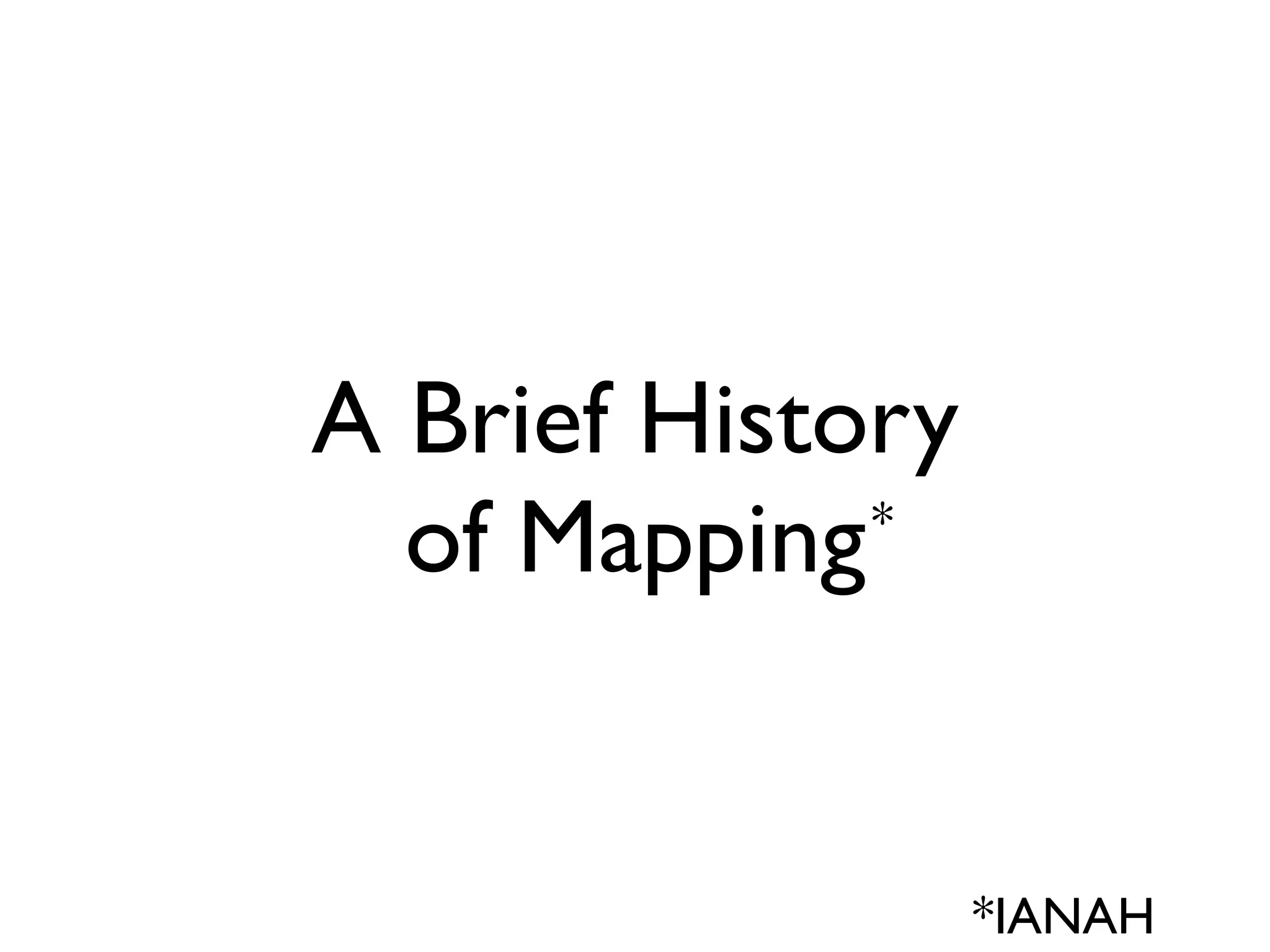 Beyond Google Maps - FOWA 2008 London