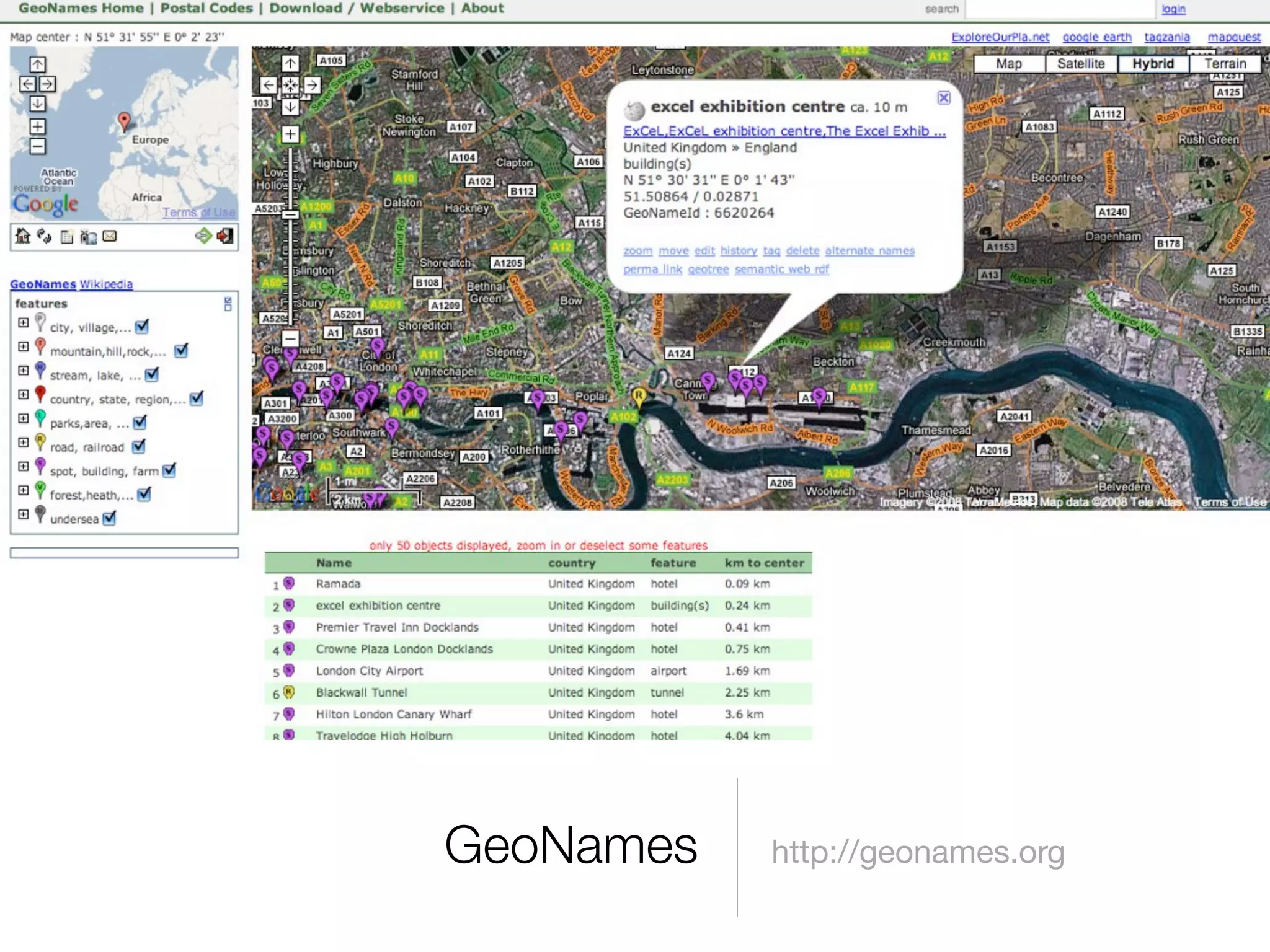 Beyond Google Maps - FOWA 2008 London
