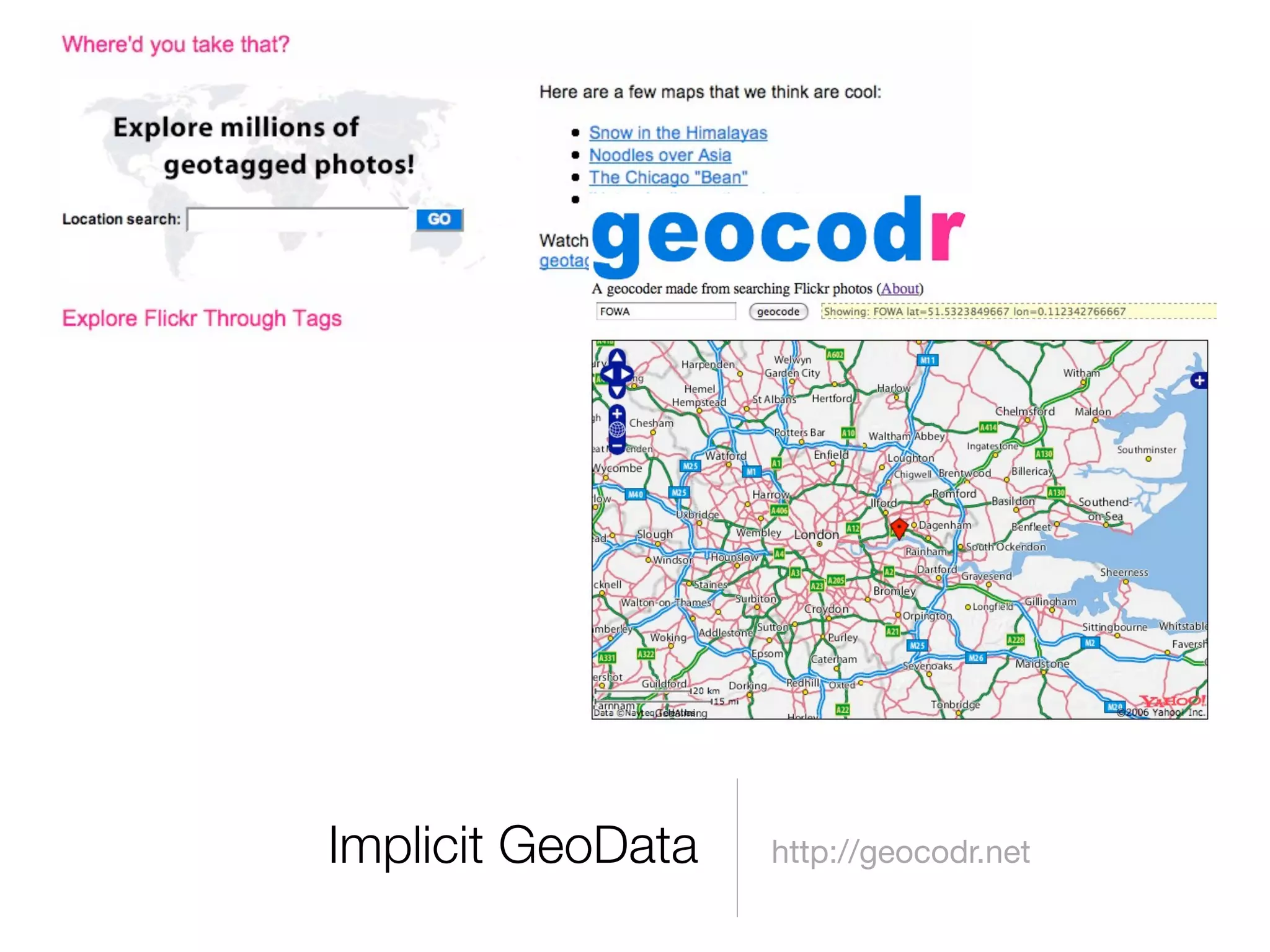 Beyond Google Maps - FOWA 2008 London