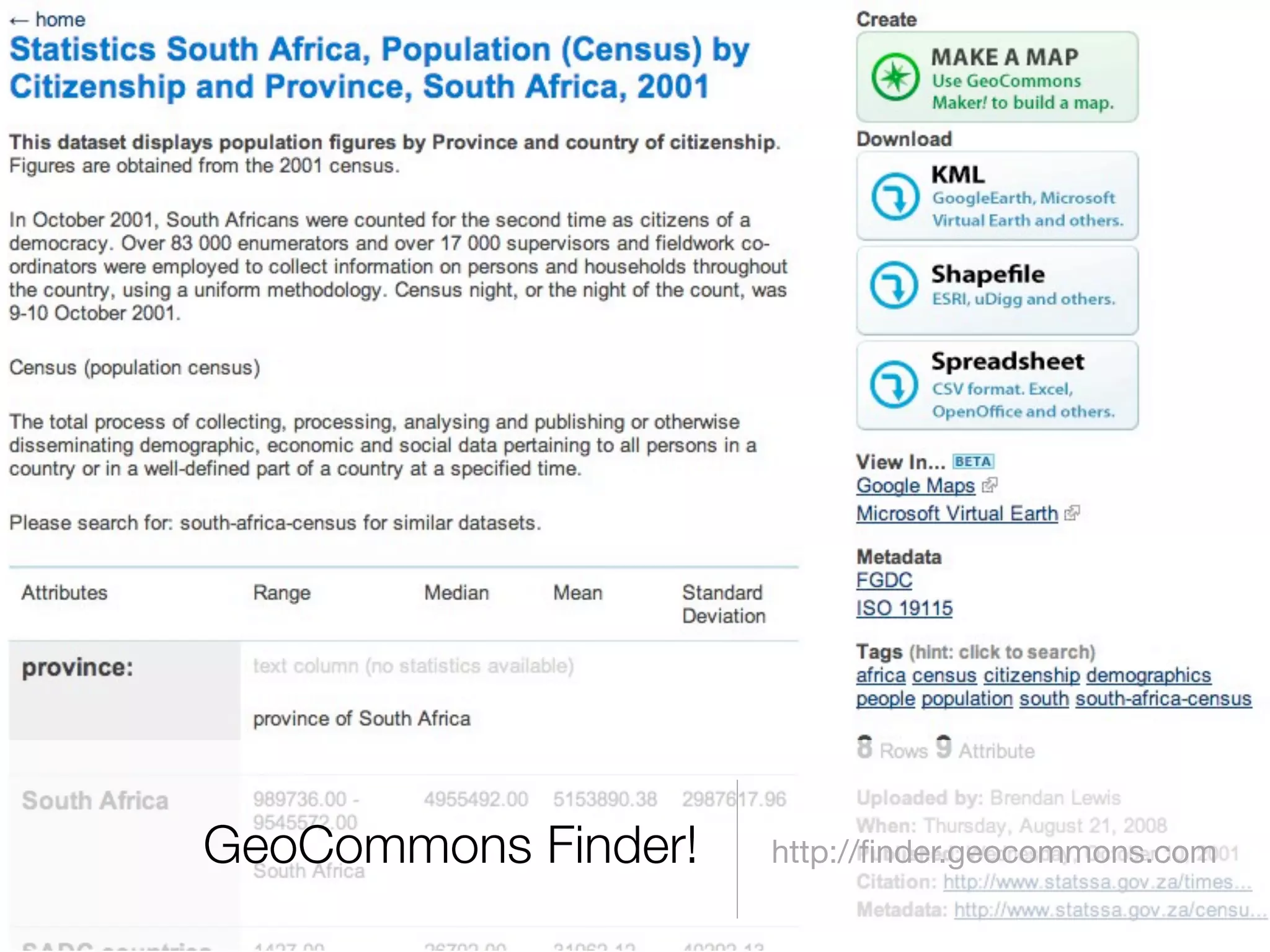 Beyond Google Maps - FOWA 2008 London