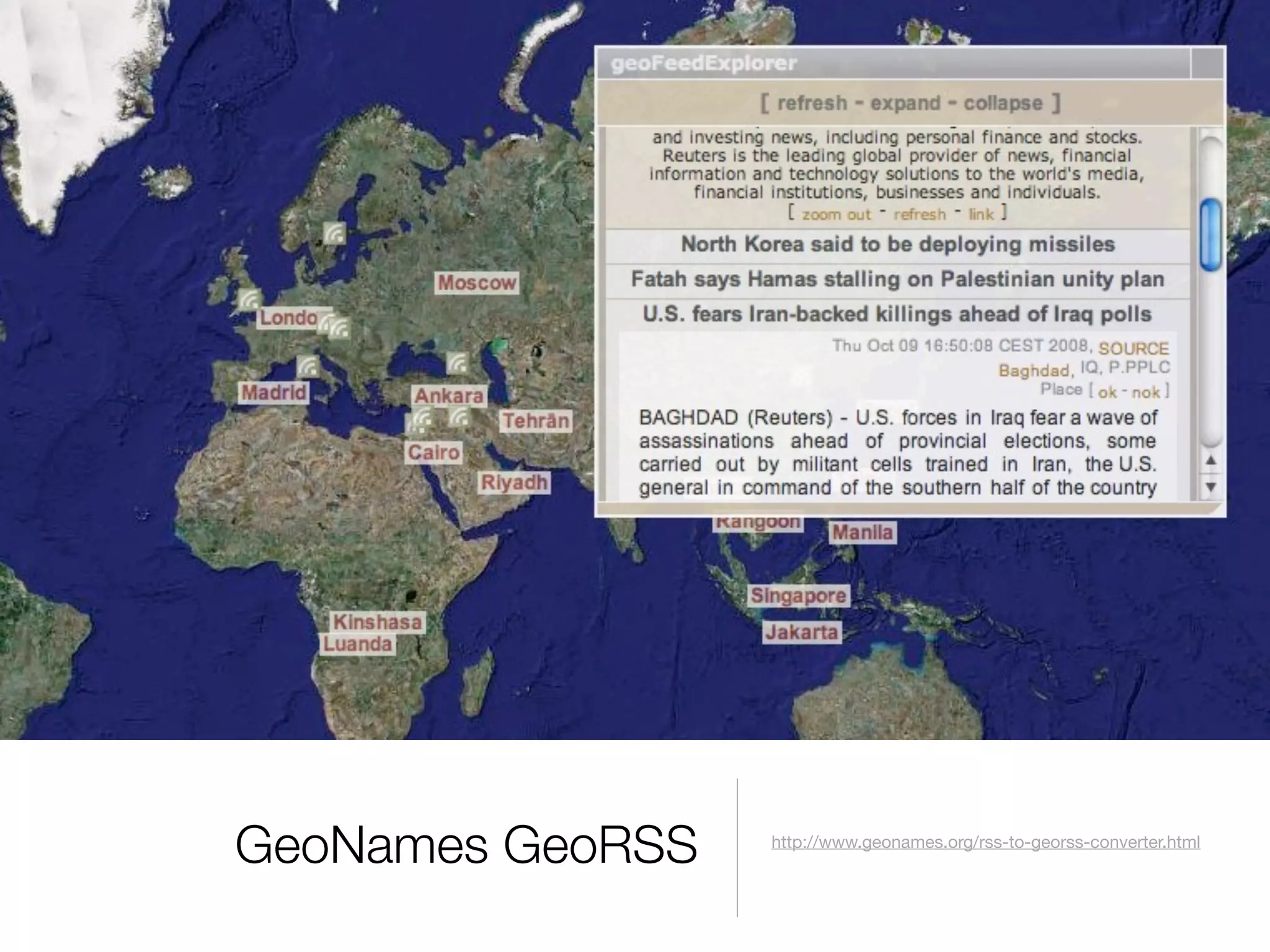 Beyond Google Maps - FOWA 2008 London