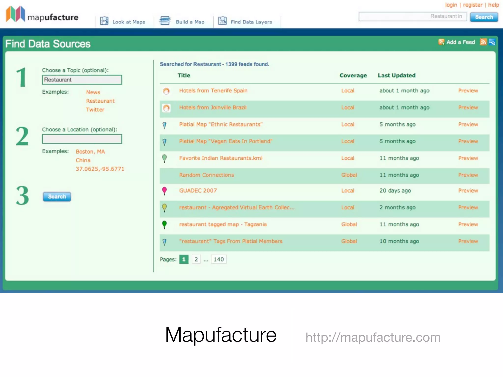 Beyond Google Maps - FOWA 2008 London