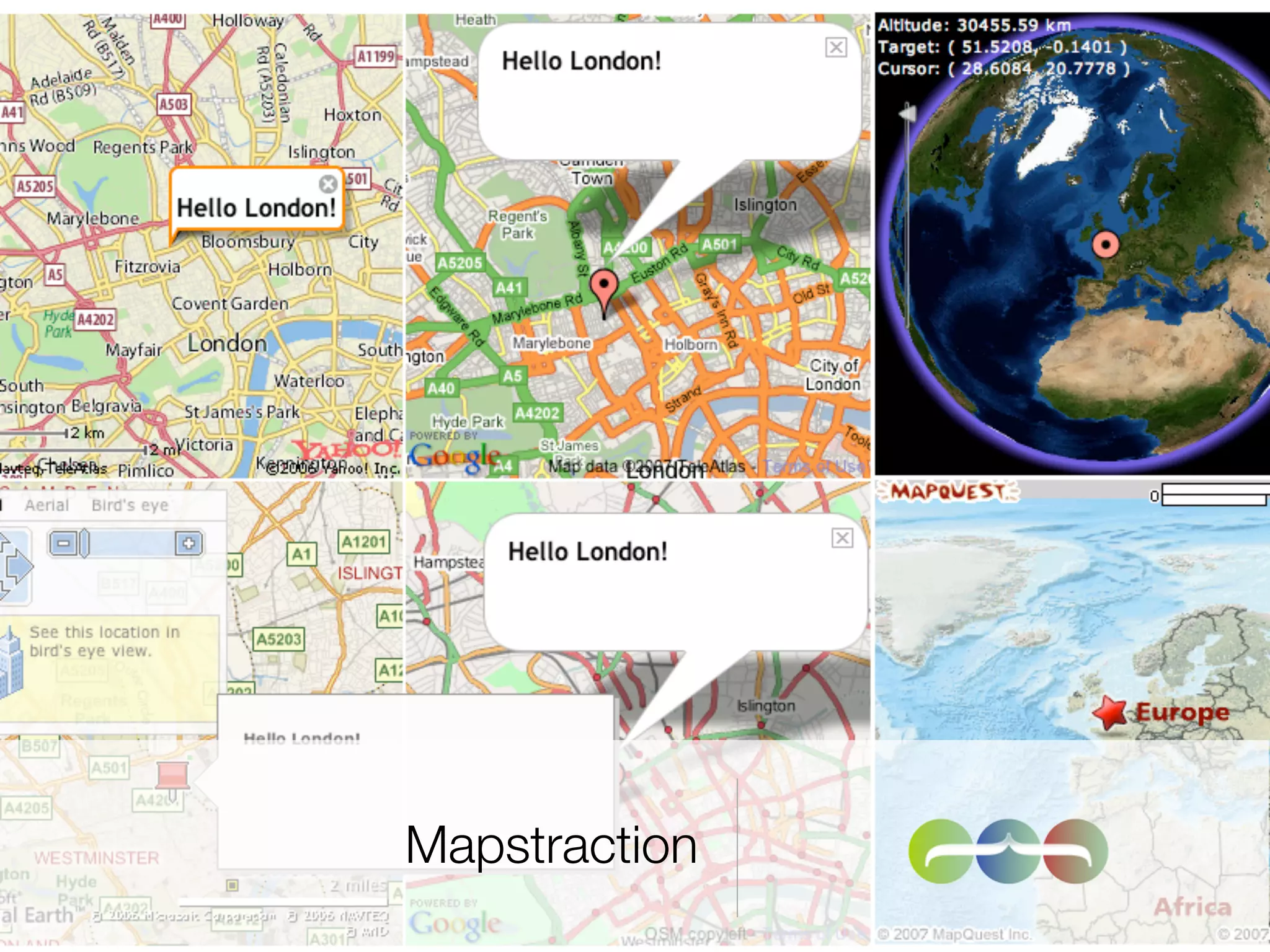 Beyond Google Maps - FOWA 2008 London