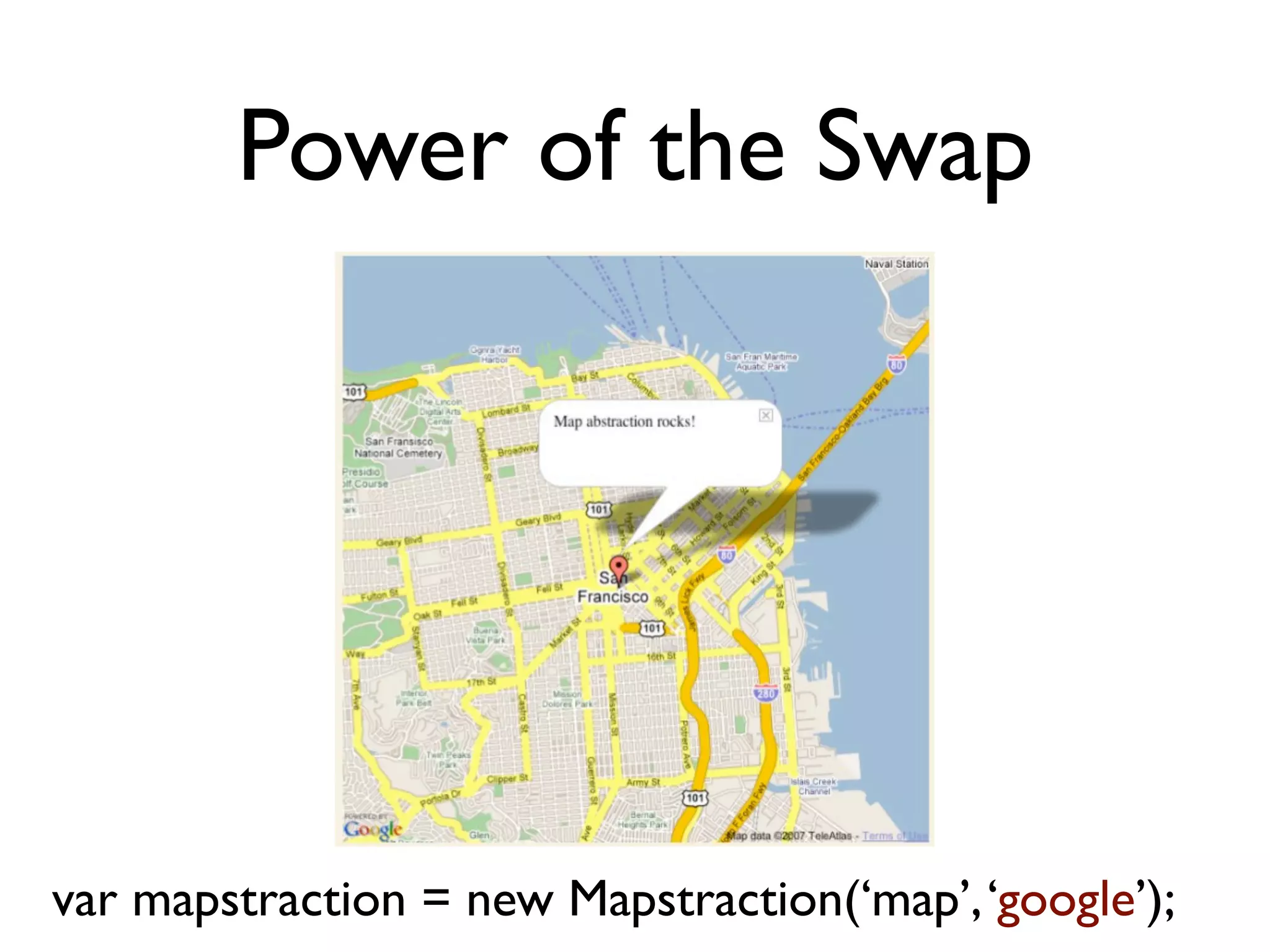 Beyond Google Maps - FOWA 2008 London