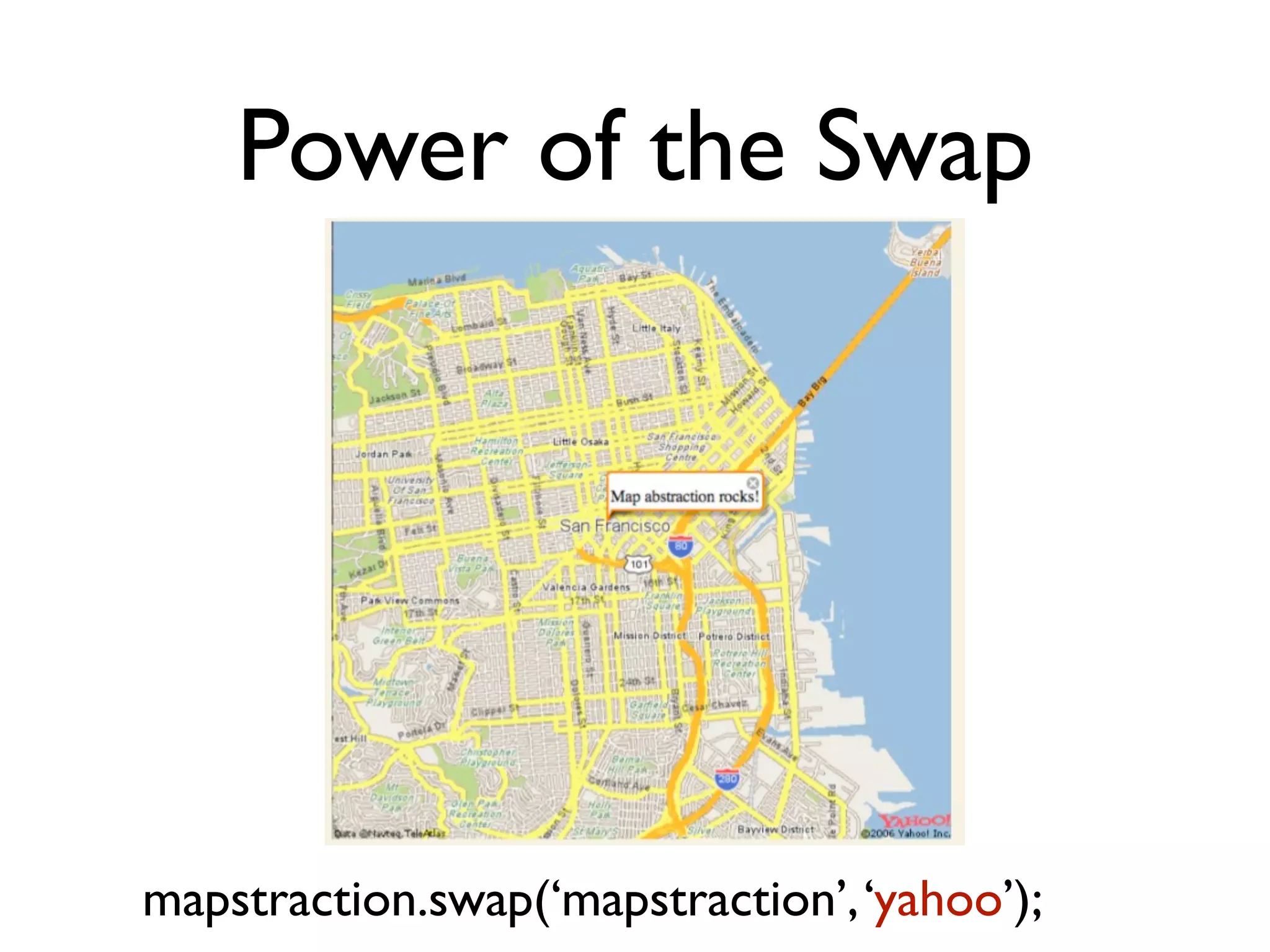 Beyond Google Maps - FOWA 2008 London