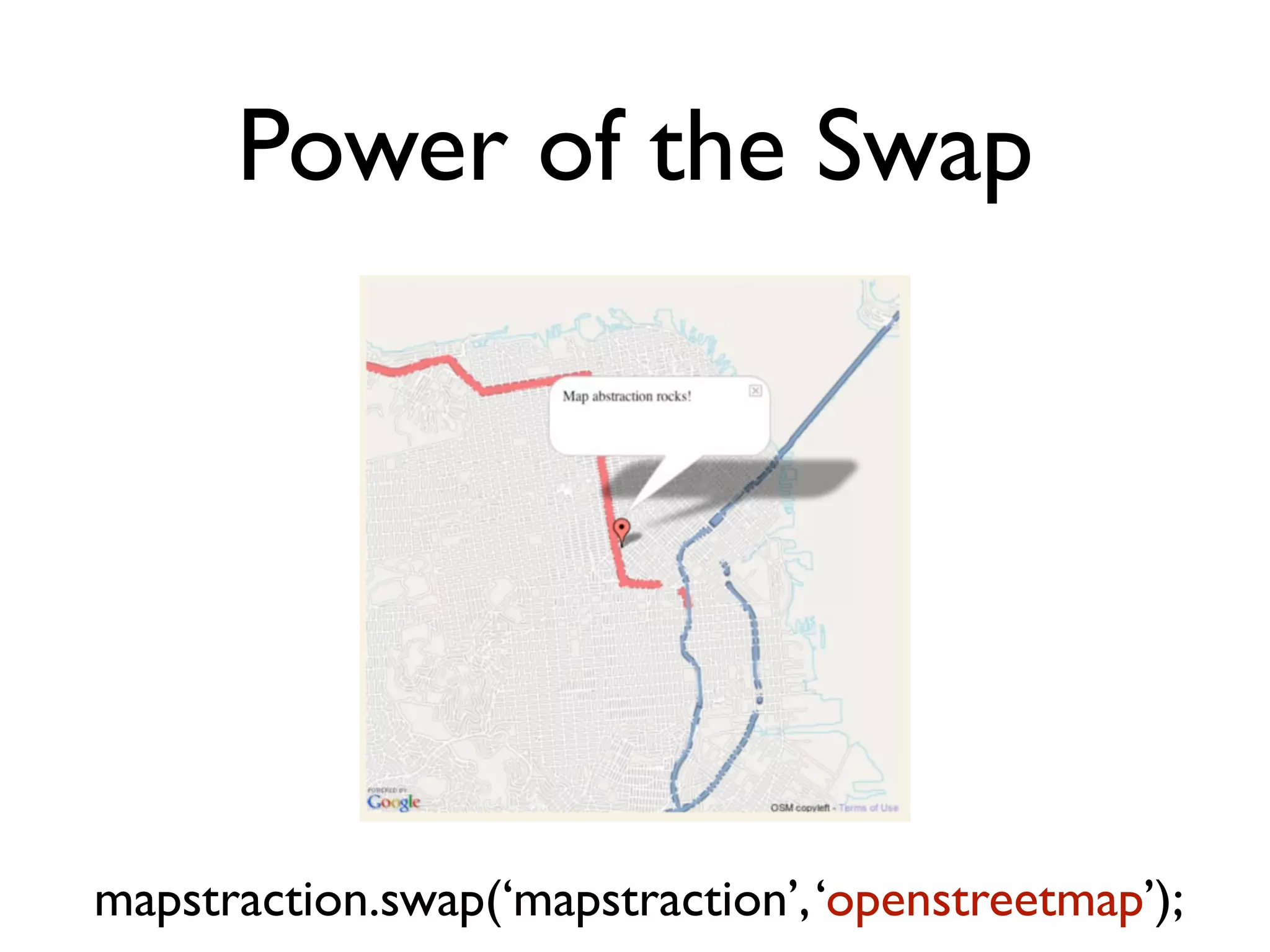 Beyond Google Maps - FOWA 2008 London