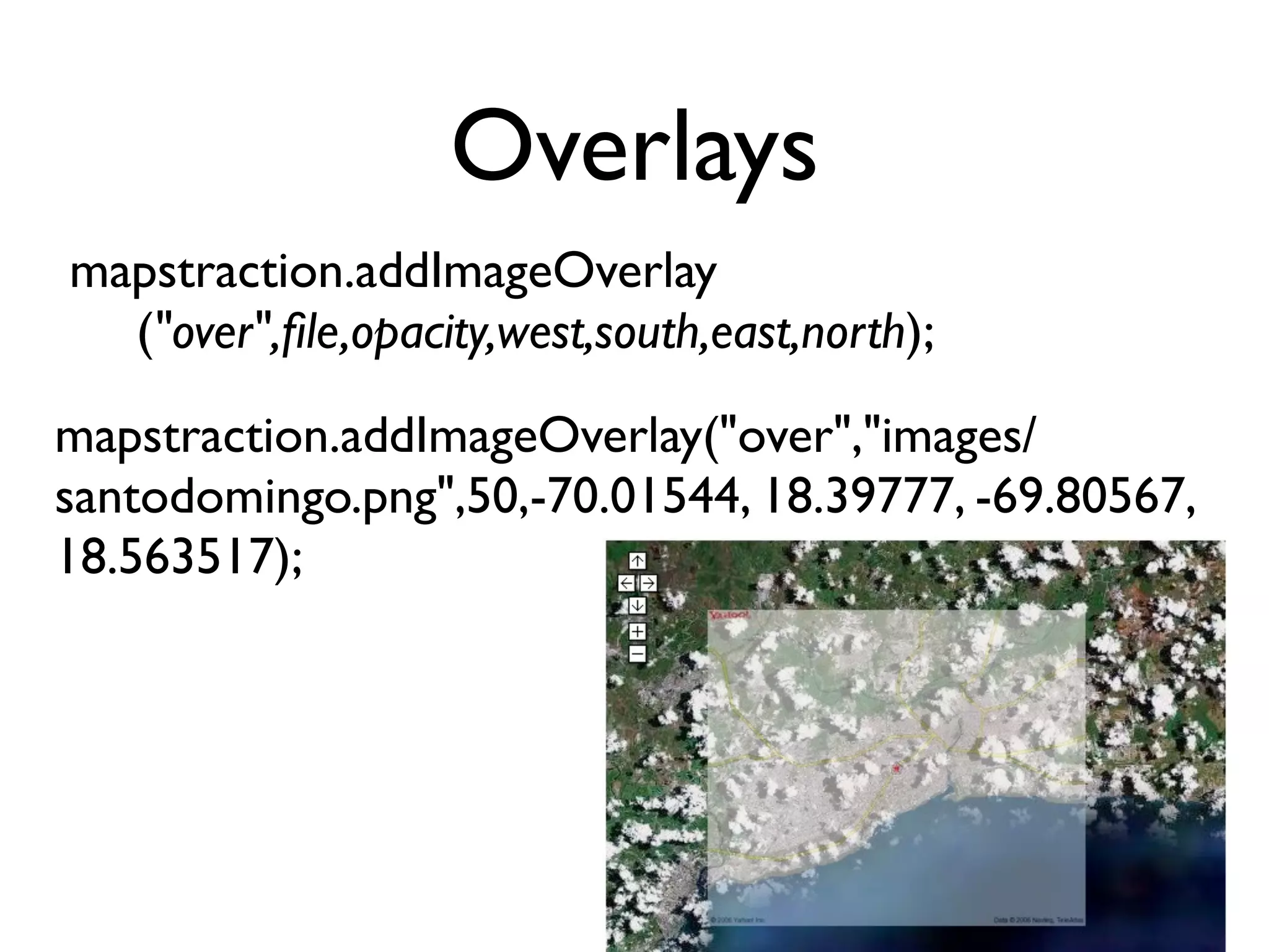 Beyond Google Maps - FOWA 2008 London