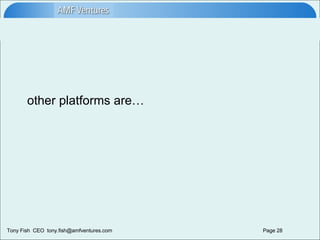 other platforms are… 