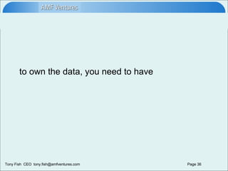 to own the data, you need to have 