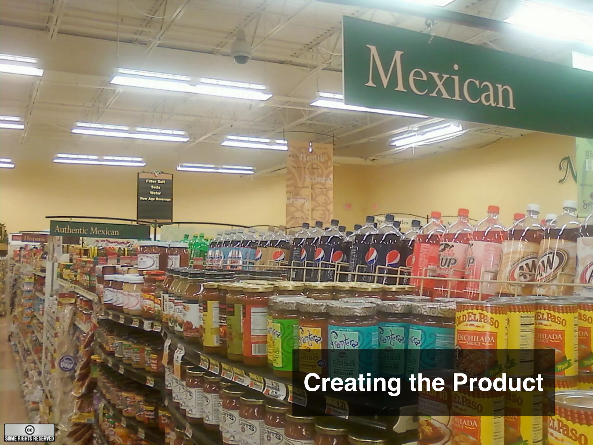 Creating the Product
 