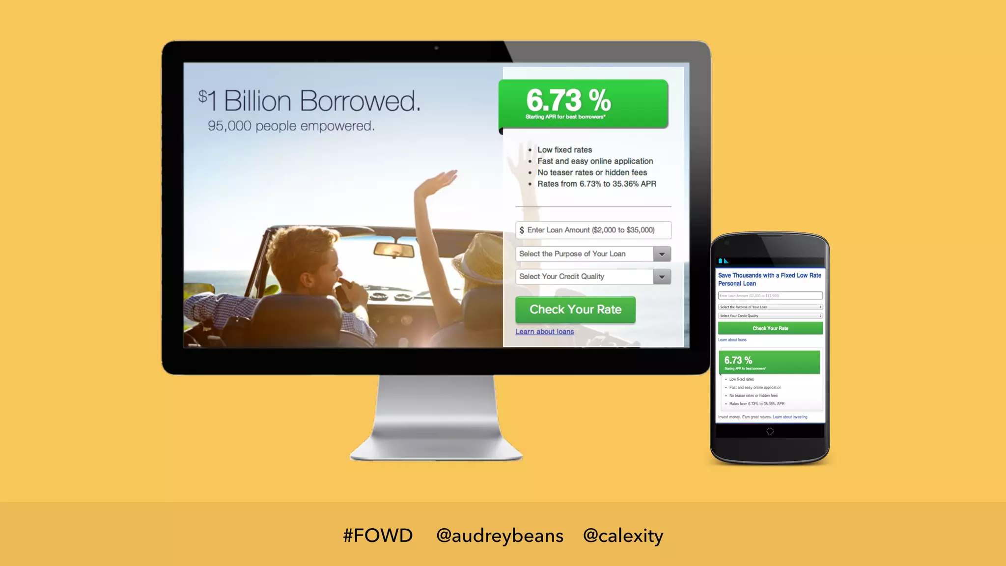 @audreybeans @calexity#FOWD
 