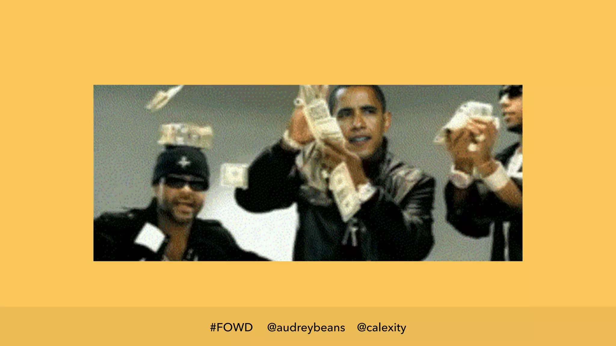 @audreybeans @calexity#FOWD
 